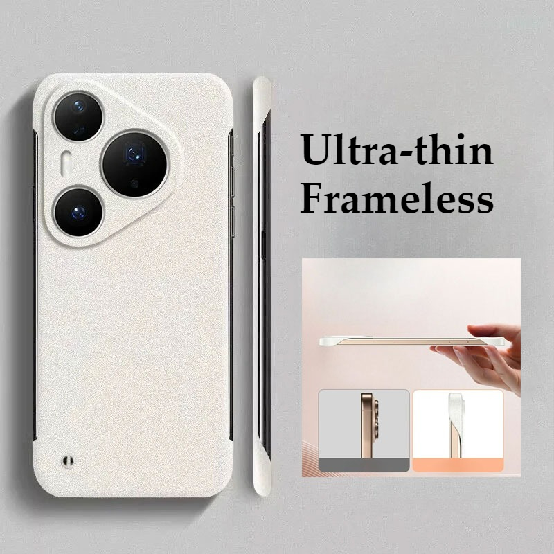 Ultra Thin Frameless Phone Cover - เคสโทรศัพท์ไร้ขอบสำหรับ HUAWEI Pura 90SPro Max Pura