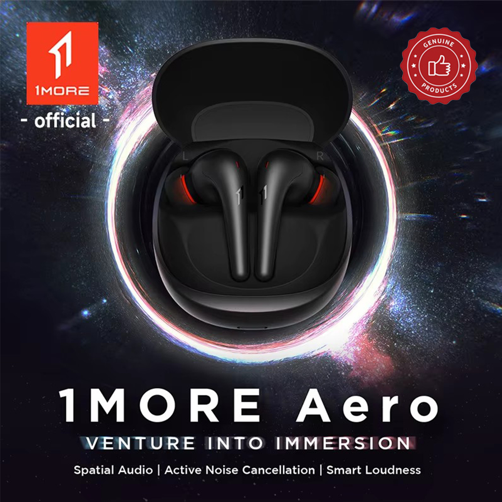 Earphones - 1MORE Aero หูฟังบลูทูธ 5.2 ตัดเสียงรบกวน ลดราคาพิเศษ