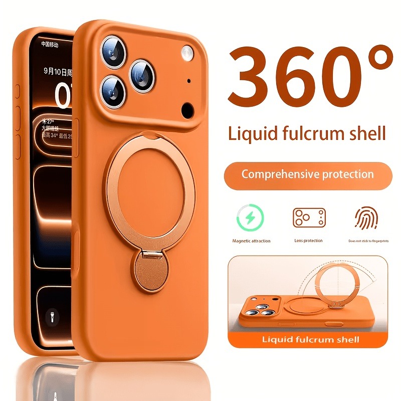 เคสโทรศัพท์ซิลิโคนเหลวแบบแม่เห - Liquid Silicone Magnetic Phone Case บทวิจารณ์และราคา