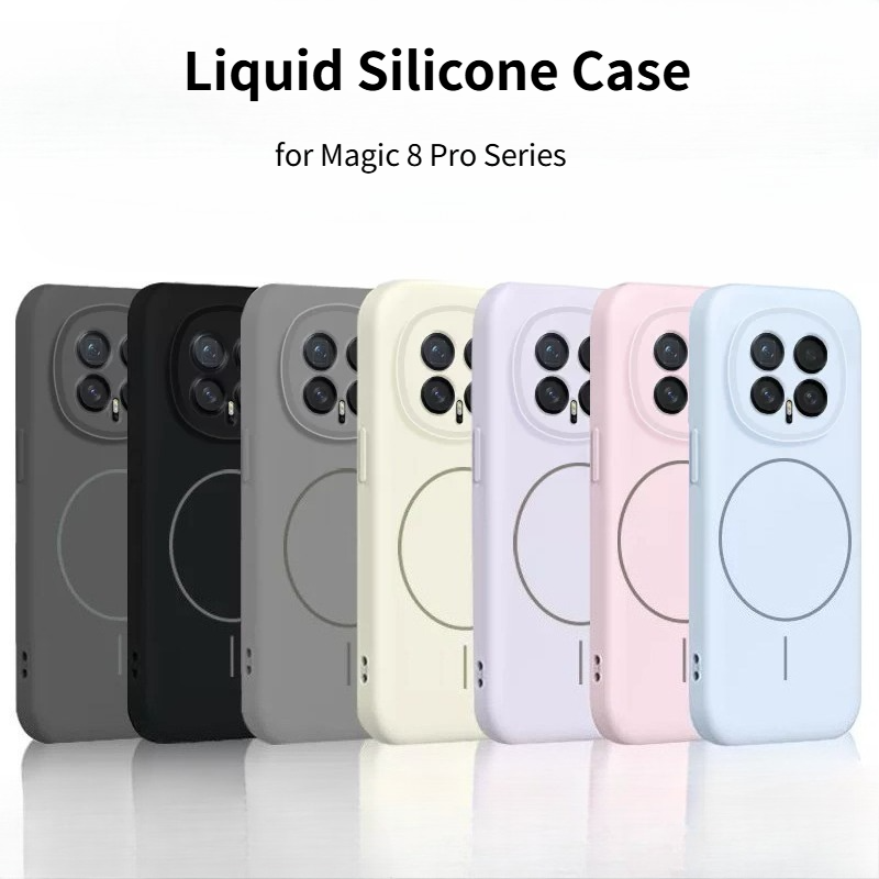 เคสโทรศัพท์ซิลิโคนเหลวแท้ ดีไซ - Liquid Silicone Magnetic Phone Case บทวิจารณ์และราคา