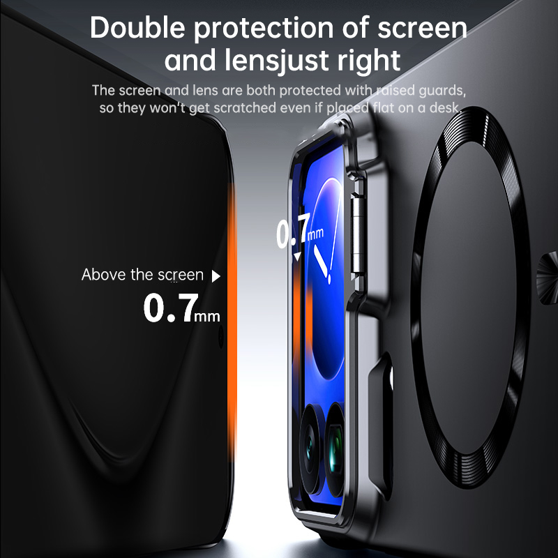 ที่ยึดเลนส์โลหะบางเฉียบสำหรับเ - Ultra Thin Frameless Phone Cover บทวิจารณ์และราคา
