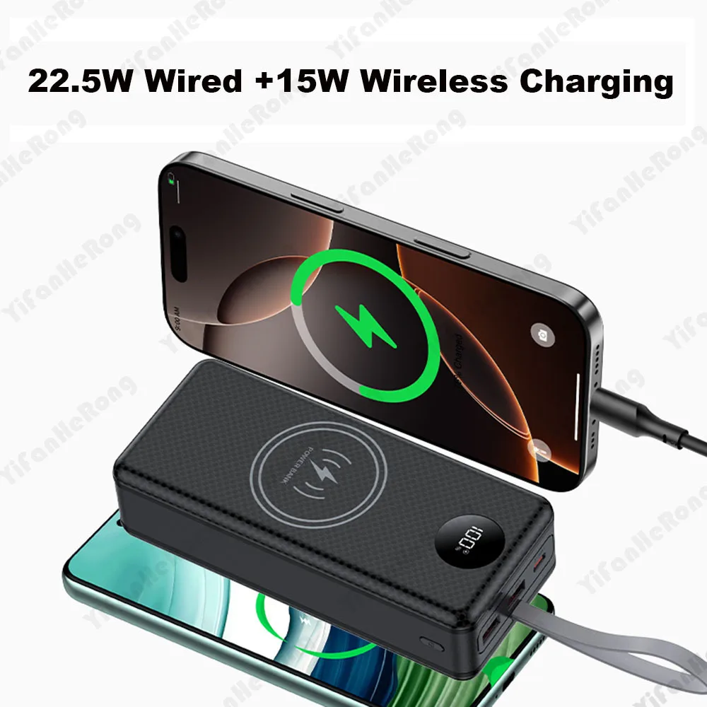 แบตสำรองชาร์จเร็ว 22.5W ชาร์จไ - Power Banks บทวิจารณ์และราคา