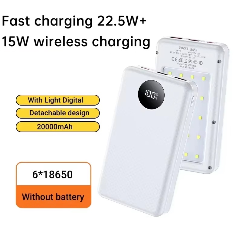 แบตเตอรี่พาวเวอร์แบงค์ 10W 6*1 - Power Banks บทวิจารณ์และราคา
