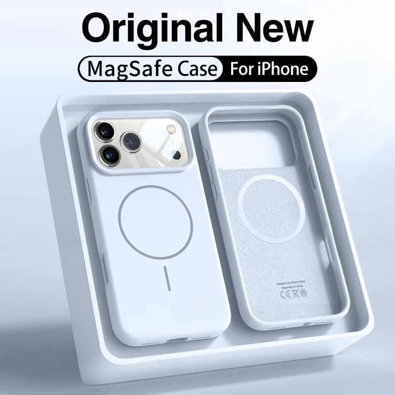 เคสโทรศัพท์ซิลิโคนของแท้แบบแม่ - Liquid Silicone Magnetic Phone Case บทวิจารณ์และราคา
