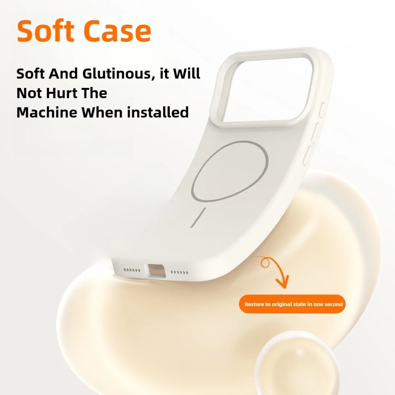 เคสโทรศัพท์ซิลิโคนของแท้แบบแม่ - Liquid Silicone Magnetic Phone Case บทวิจารณ์และราคา