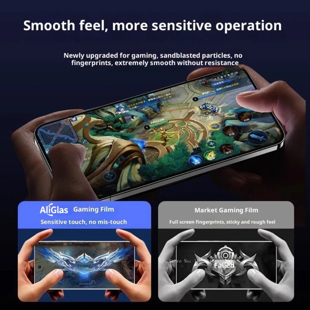 ฟิล์มไฮโดรเจลแบบด้าน 3 ชิ้น สำ - Matte Anti Glare Screen Protector บทวิจารณ์และราคา