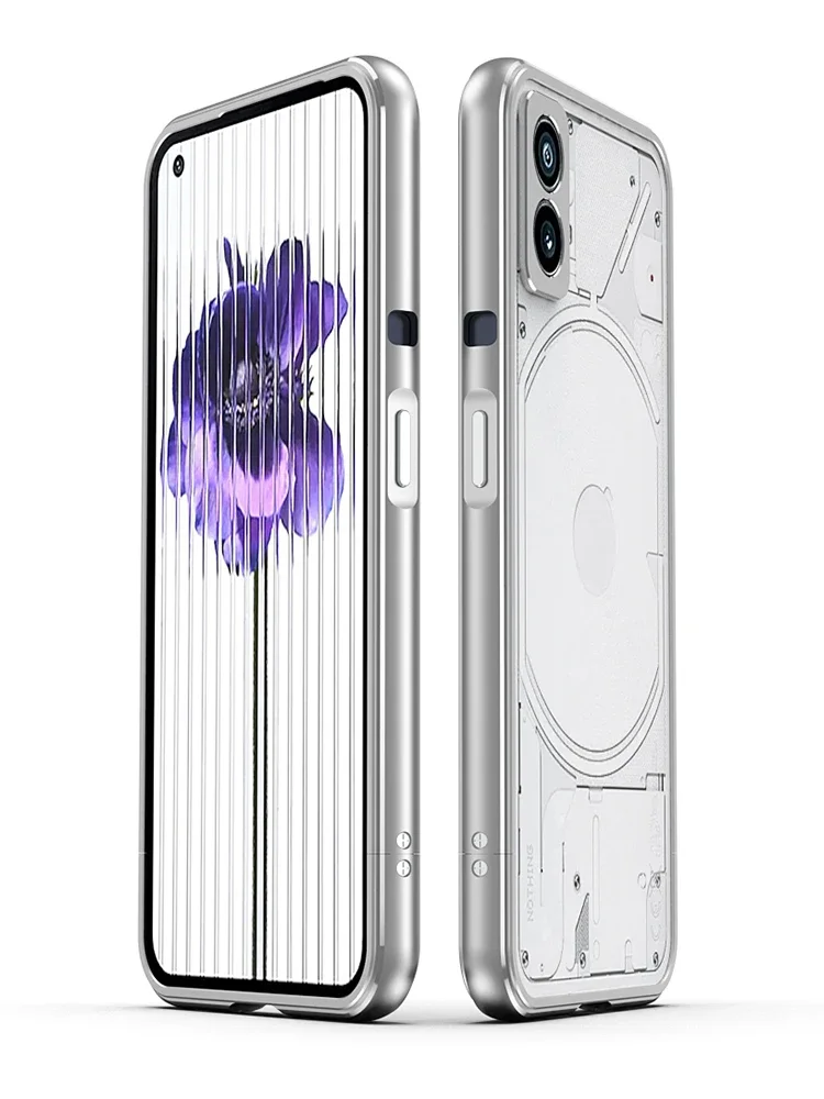 สำหรับ Nothing Phone 2เคส1หนึ่ - Metal Bumper Aluminum Frame Case บทวิจารณ์และราคา