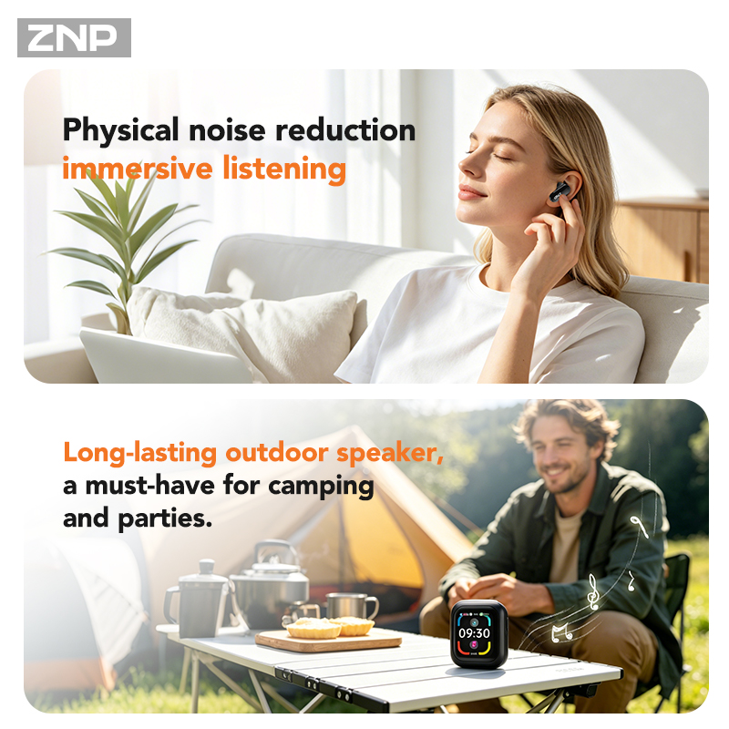 หูฟังไร้สาย ZNP N04 TWS พร้อมห - Earphones บทวิจารณ์และราคา