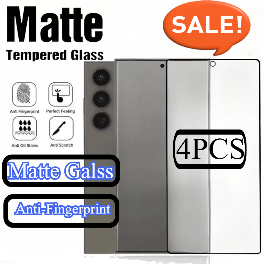 4 ชิ้นป้องกันลายนิ้วมือ Matte  - Matte Anti Glare Screen Protector บทวิจารณ์และราคา