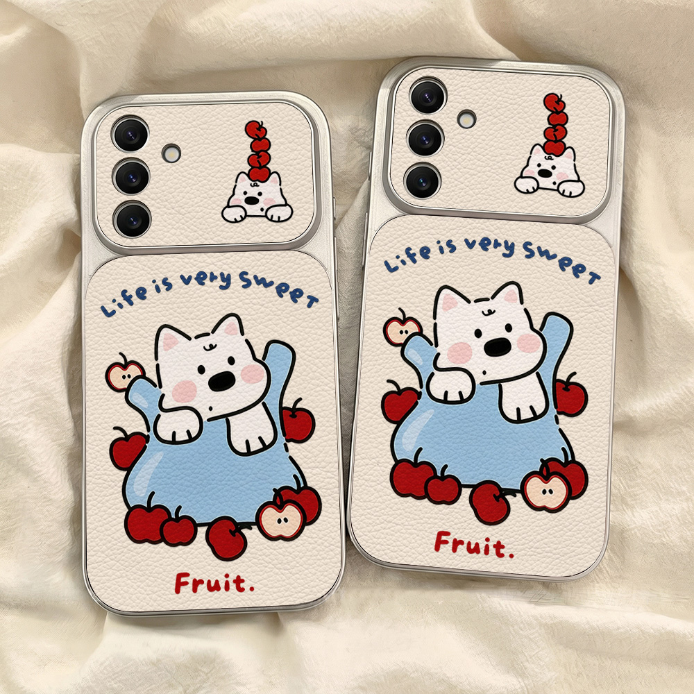 เคสโทรศัพท์ลายการ์ตูนสุนัขน่าร - Cute Cartoon Wrist Strap Silicone Case บทวิจารณ์และราคา