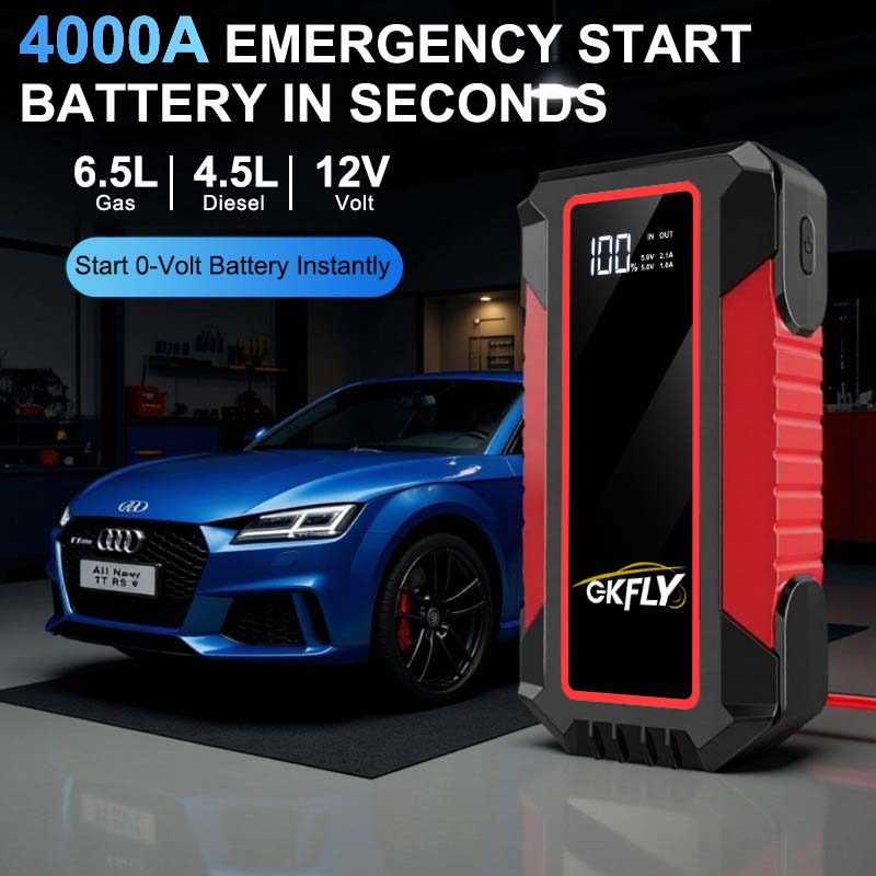 เครื่องจั๊มพ์สตาร์ทรถยนต์แบบพก - Power Banks บทวิจารณ์และราคา