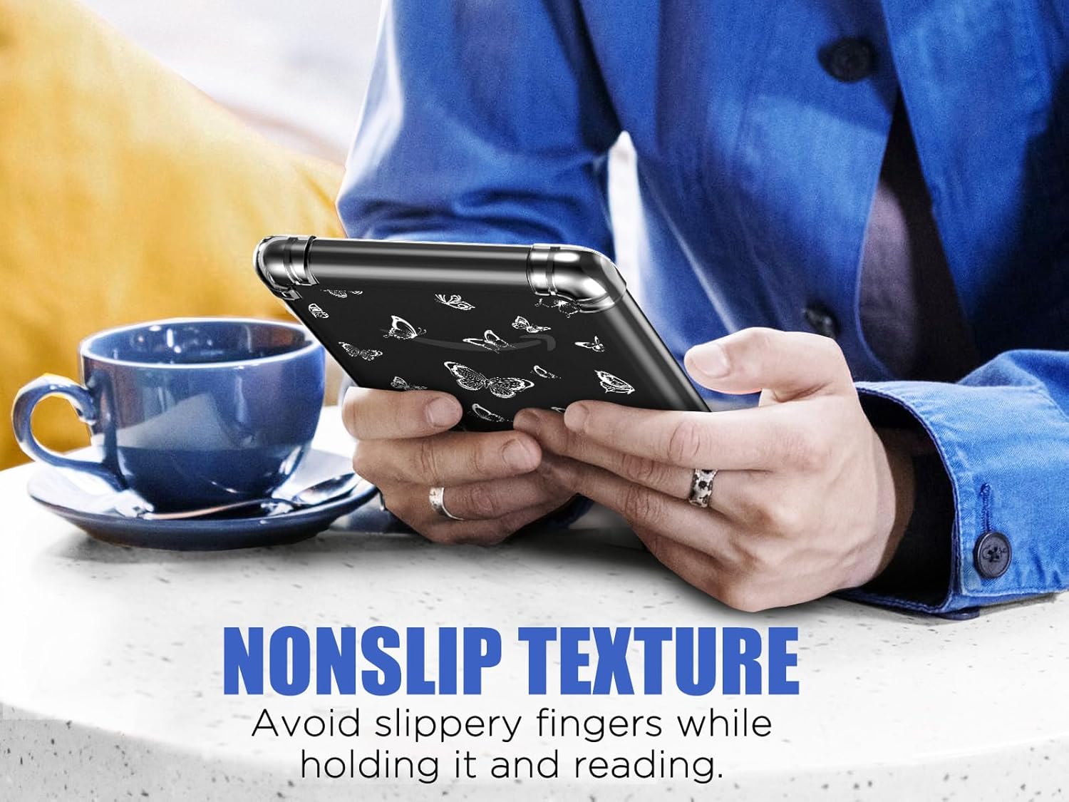 เคสสำหรับ Kindle รุ่นใหม่ล่าสุ - Clear Shockproof Bumper Case บทวิจารณ์และราคา