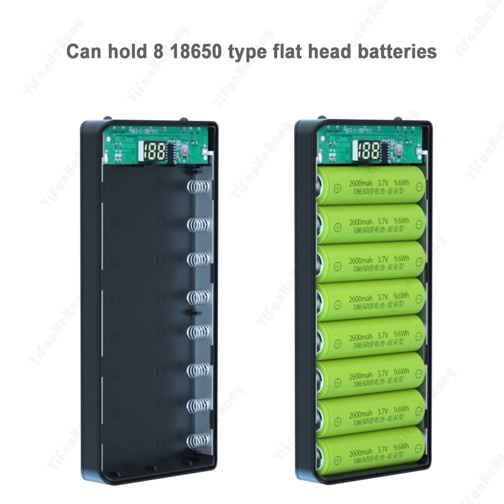 DIY เคสแบตสำรอง8/6*18650แบบถอด - Power Banks บทวิจารณ์และราคา