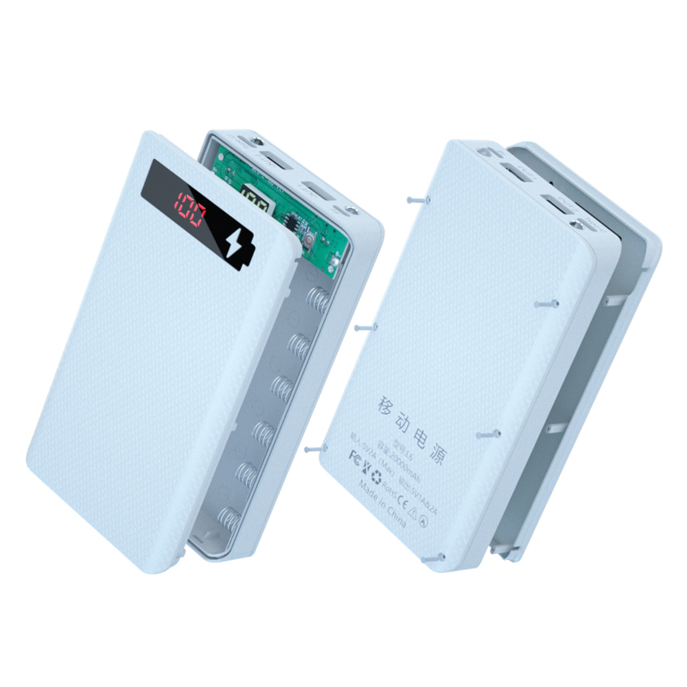 DIY เคสแบตสำรอง8/6*18650แบบถอด - Power Banks บทวิจารณ์และราคา
