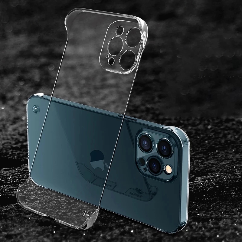 Clear Frameless Hard PCสําหรับ - Clear Shockproof Bumper Case บทวิจารณ์และราคา