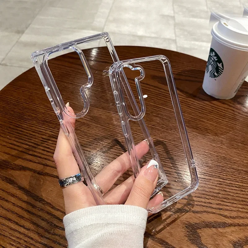 หรูหราโปร่งใสอะคริลิคเคสโทรศัพ - Clear Shockproof Bumper Case บทวิจารณ์และราคา