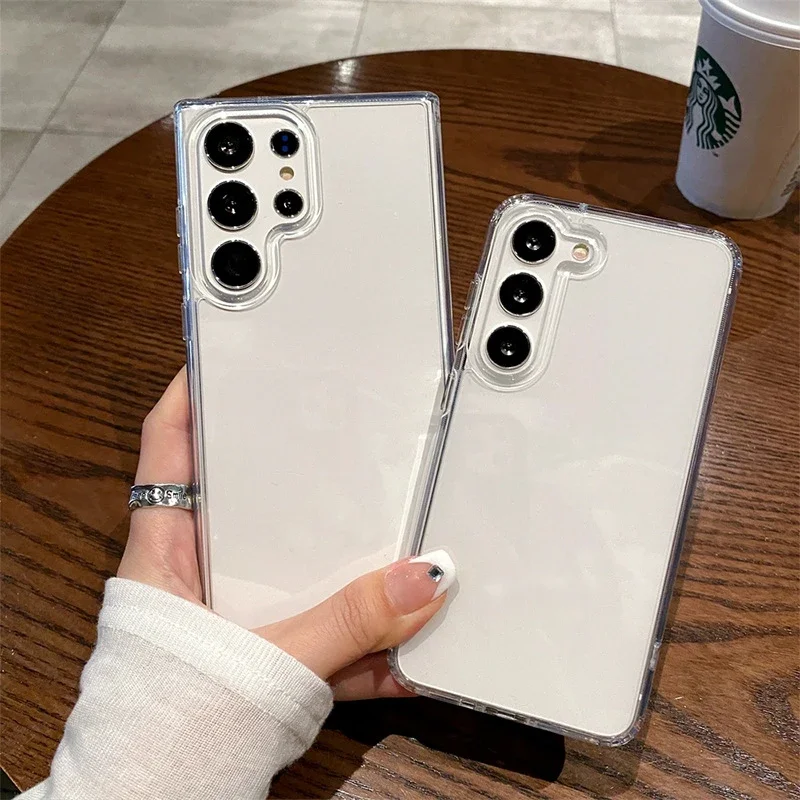 หรูหราโปร่งใสอะคริลิคเคสโทรศัพ - Clear Shockproof Bumper Case บทวิจารณ์และราคา