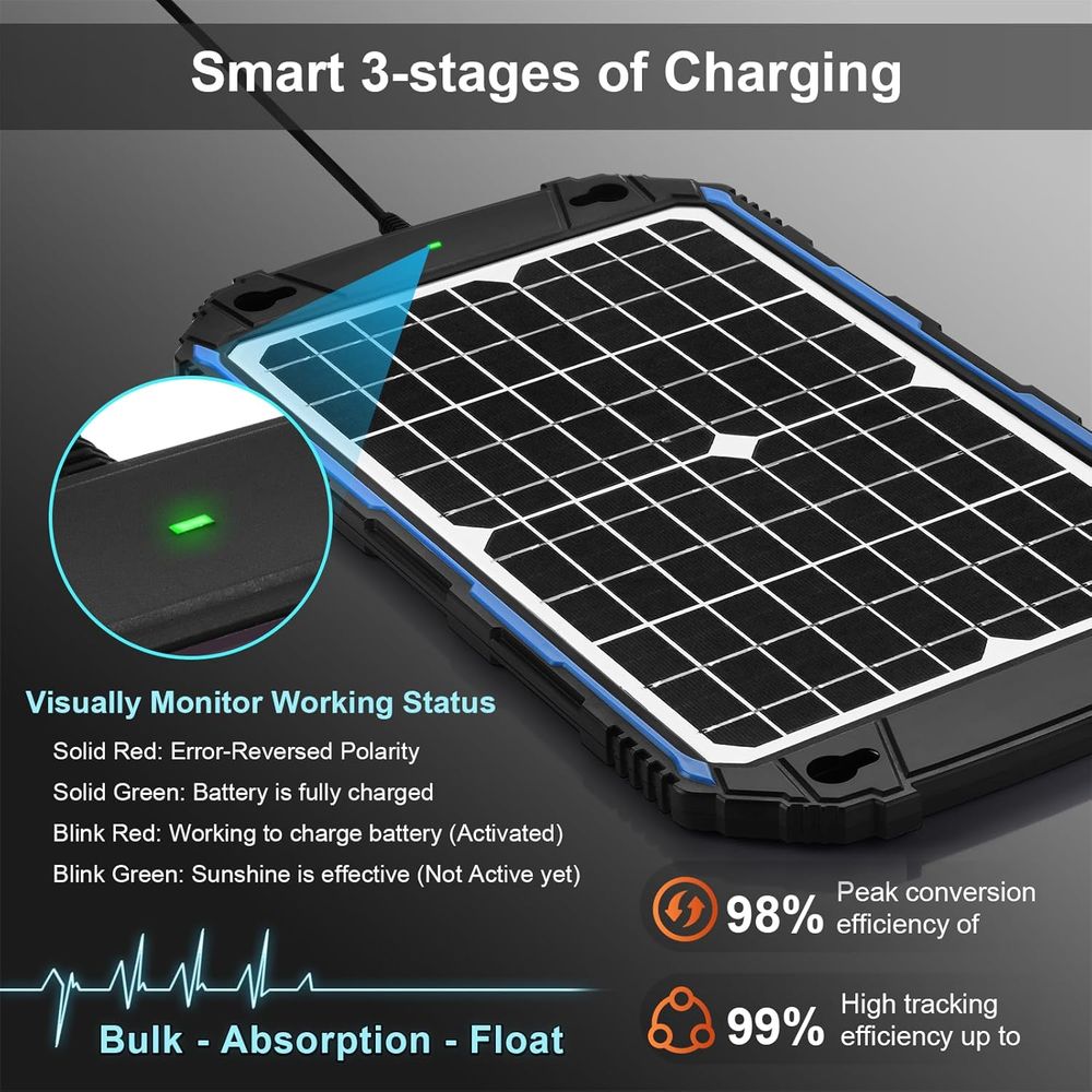 เครื่องชาร์จแบตเตอรี่พลังงานแส - Chargers บทวิจารณ์และราคา