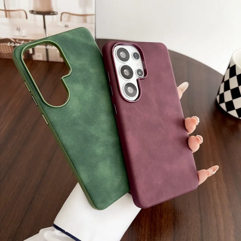 เคสโทรศัพท์ลายหนัง PU สไตล์เรโ - Matte Hard Pc Back Case บทวิจารณ์และราคา