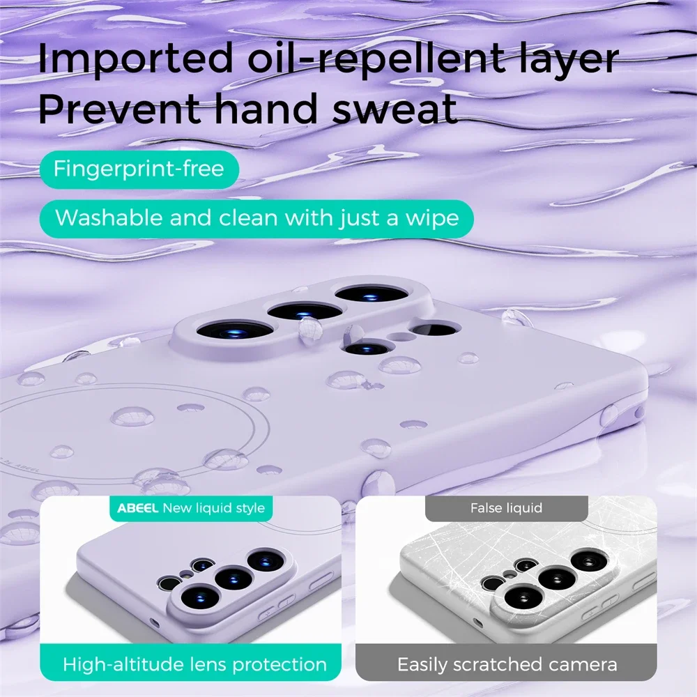 เคสโทรศัพท์ซิลิโคนเหลวสัมผัสคุ - Liquid Silicone Magnetic Phone Case บทวิจารณ์และราคา