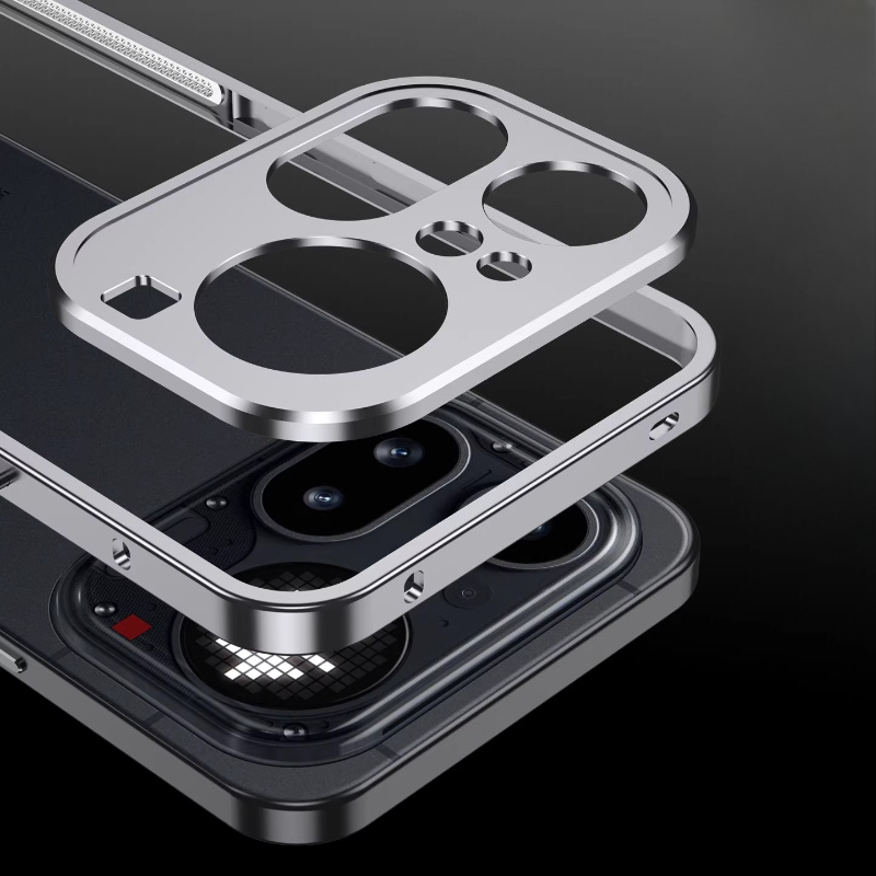 เคสกันกระแทกบางเฉียบพร้อมกรอบโ - Metal Bumper Aluminum Frame Case บทวิจารณ์และราคา