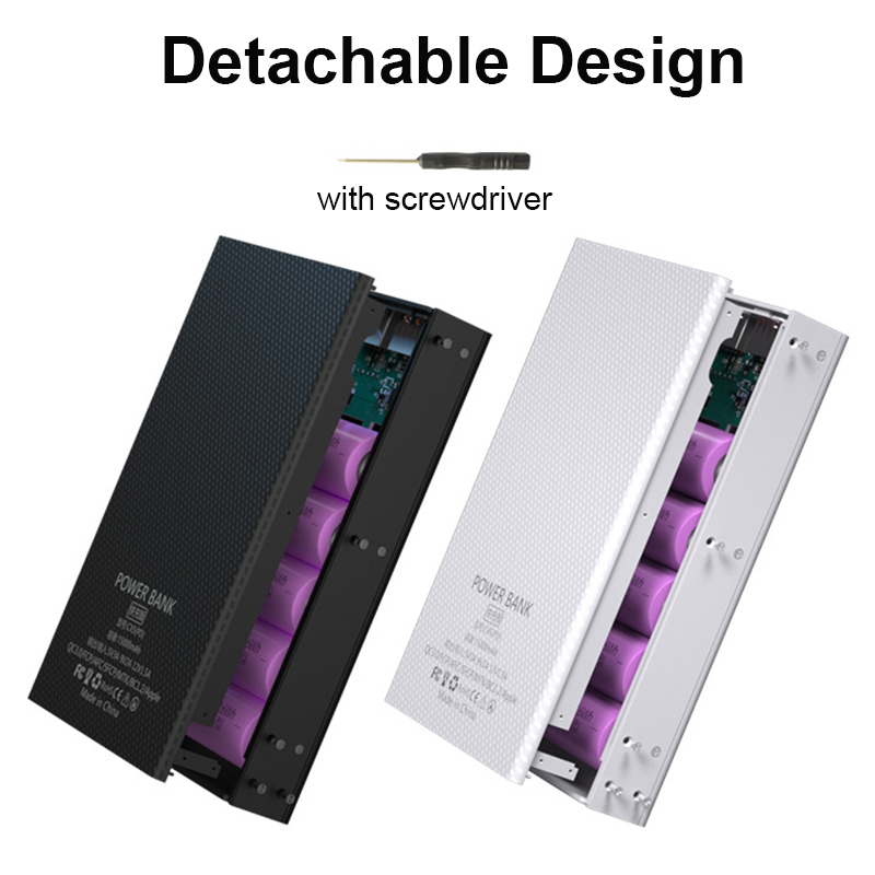 กล่องเก็บแบตเตอรี่ 5*18650 กล่ - Power Banks บทวิจารณ์และราคา
