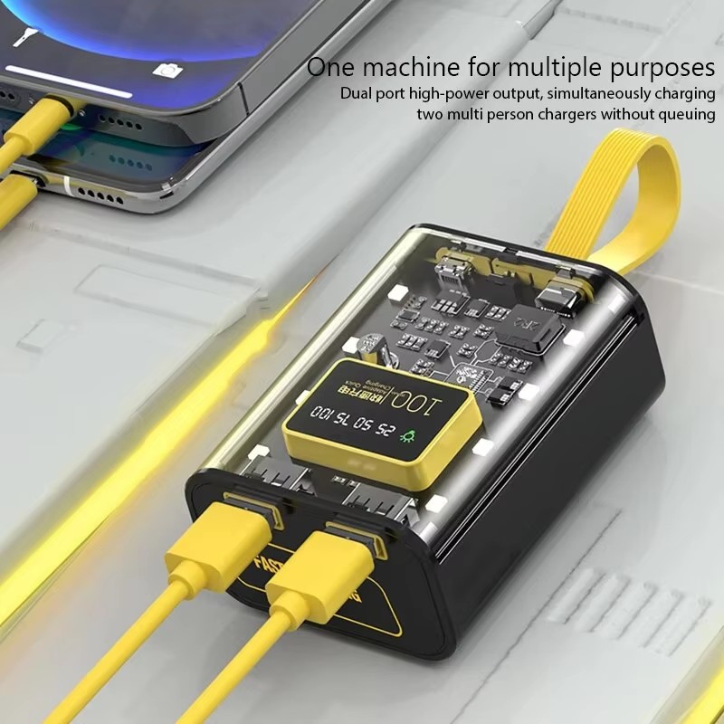 กล่องชาร์จแบตเตอรี่ 18650 ชาร์ - Power Banks บทวิจารณ์และราคา