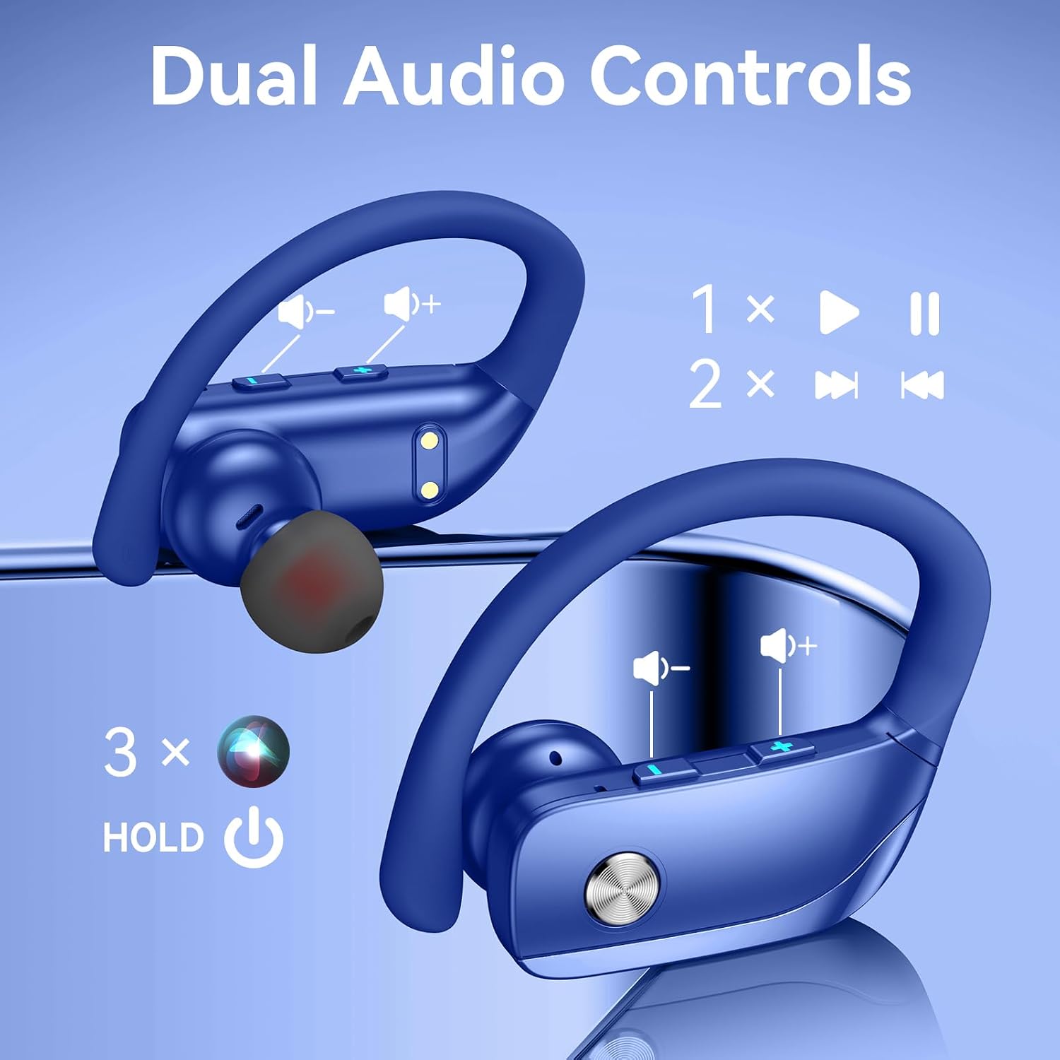 หูฟังไร้สายพร้อมเคสแสดงผล LED  - Earphones บทวิจารณ์และราคา